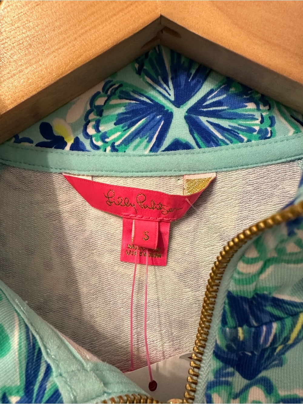 Lilly Pulitzer New with tags Skipper Popover Seeing Double Size Small - Picture 7 of 10
